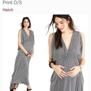 Hatch Naya Maternity Dress in Jasmine Ditsy Print